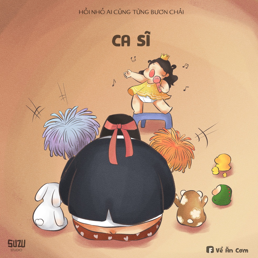 Về ăn cơm: Tình cảm gia đình sau loạt tranh ông bố mập và cô con gái nhỏ - Ảnh 5. Về ăn cơm: Tình cảm gia đình sau loạt tranh ông bố mập và cô con gái nhỏ - Ảnh 5.
