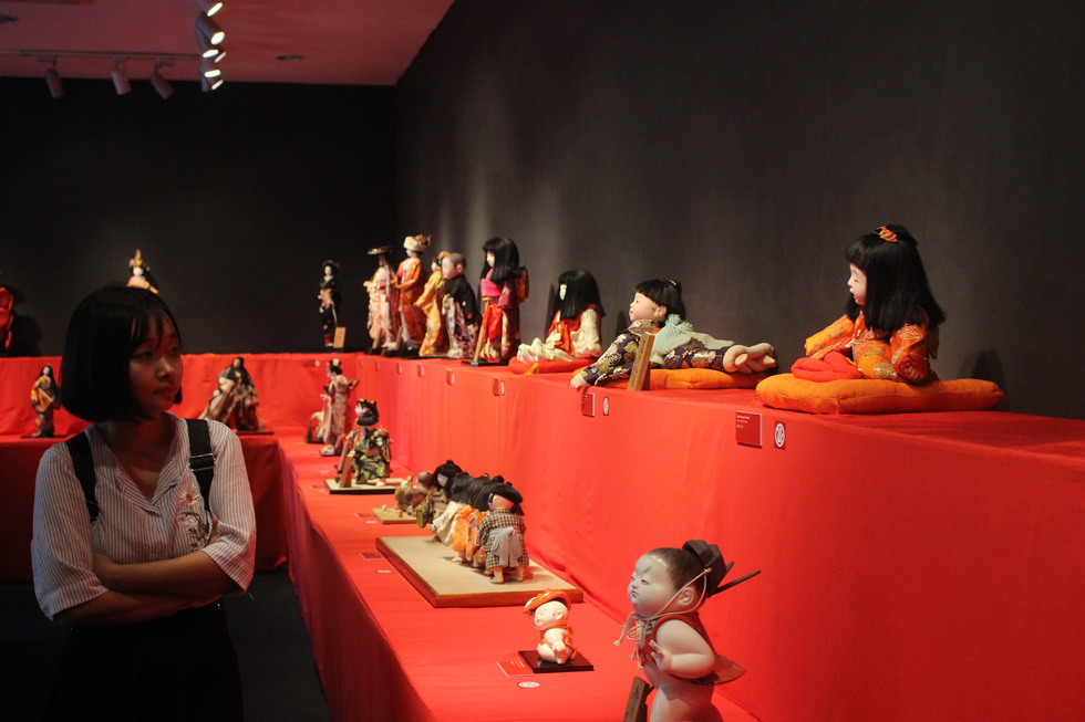 Những bí mật về thế giới búp bê truyền thống Nhật Bản đang được giới thiệu tới công chúng tại Hà Nội - Ảnh: T.ĐIỂU