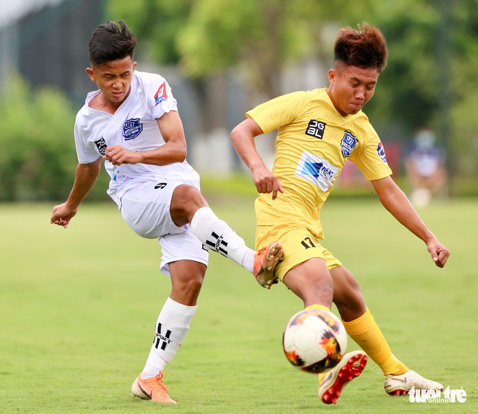 Đàn em Xuân Trường đá phạt góc ghi bàn ở ngày khai màn VCK U17 quốc gia 2020 - Ảnh 1. Đàn em Xuân Trường đá phạt góc ghi bàn ở ngày khai màn VCK U17 quốc gia 2020 - Ảnh 1.