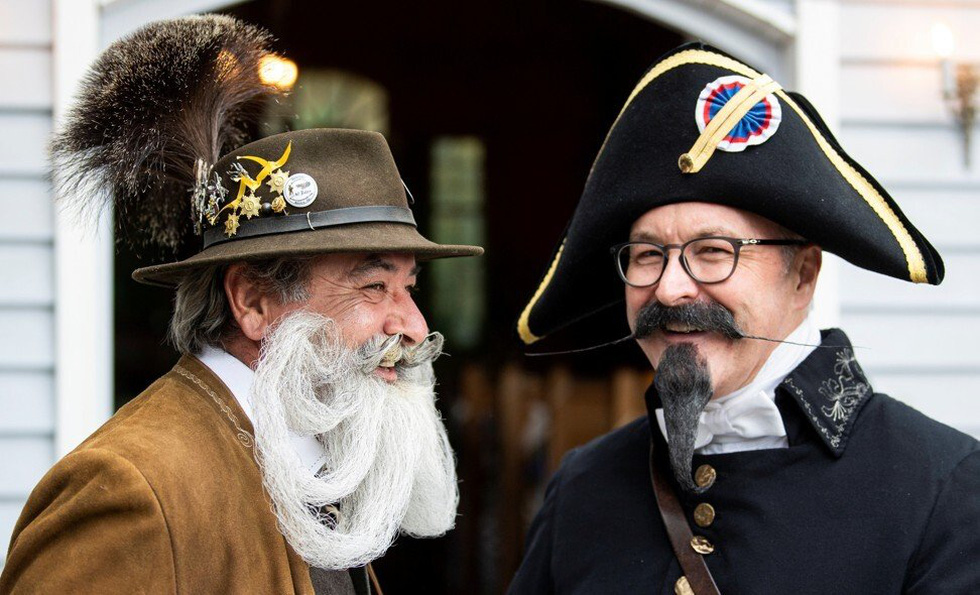 Những người sở hữu bộ râu và ria mép đẹp nhất thế giới hội tụ ở Đức - Ảnh 3.