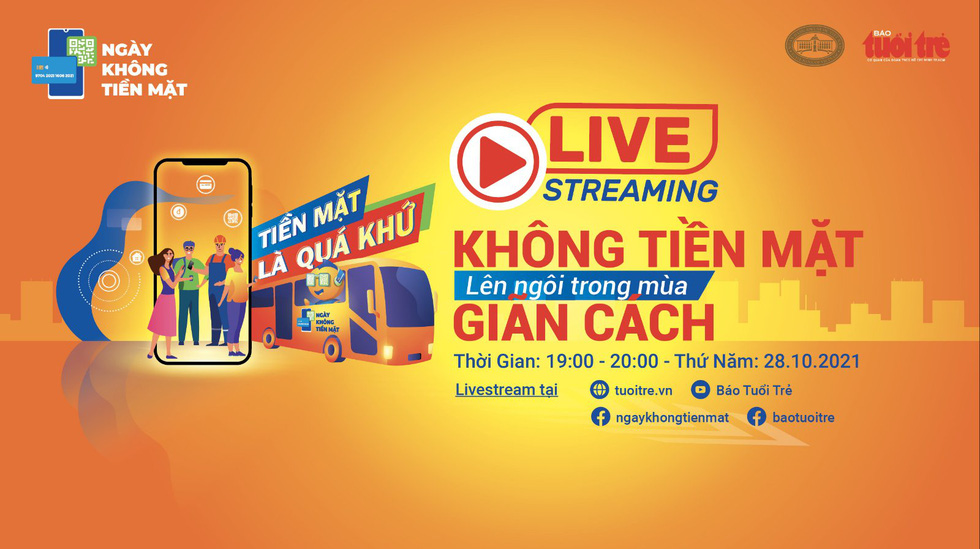 Đón xem livestream, nhận quà tặng không tiền mặt - Ảnh 1.