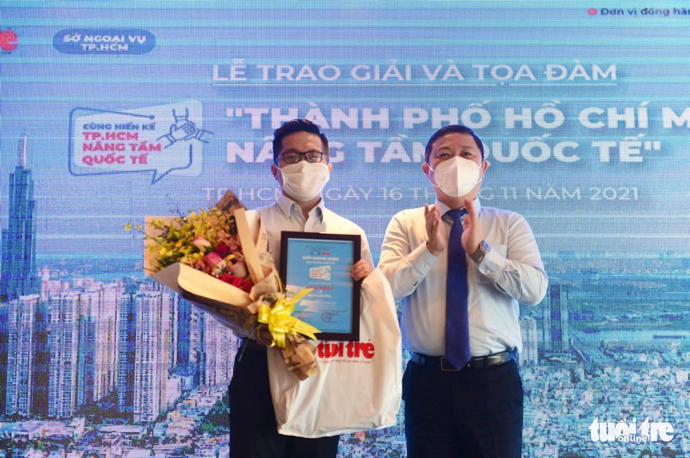 Trao giải TP.HCM nâng tầm quốc tế: Thành phố sẽ là một nơi đáng sống nếu không ai bị lãng quên - Ảnh 1.