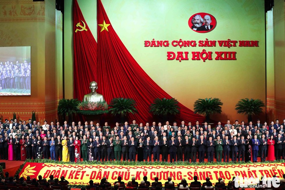 Những hình ảnh ghi dấu tại lễ bế mạc Đại hội XIII - Ảnh 2. Những hình ảnh ghi dấu tại lễ bế mạc Đại hội XIII - Ảnh 2.