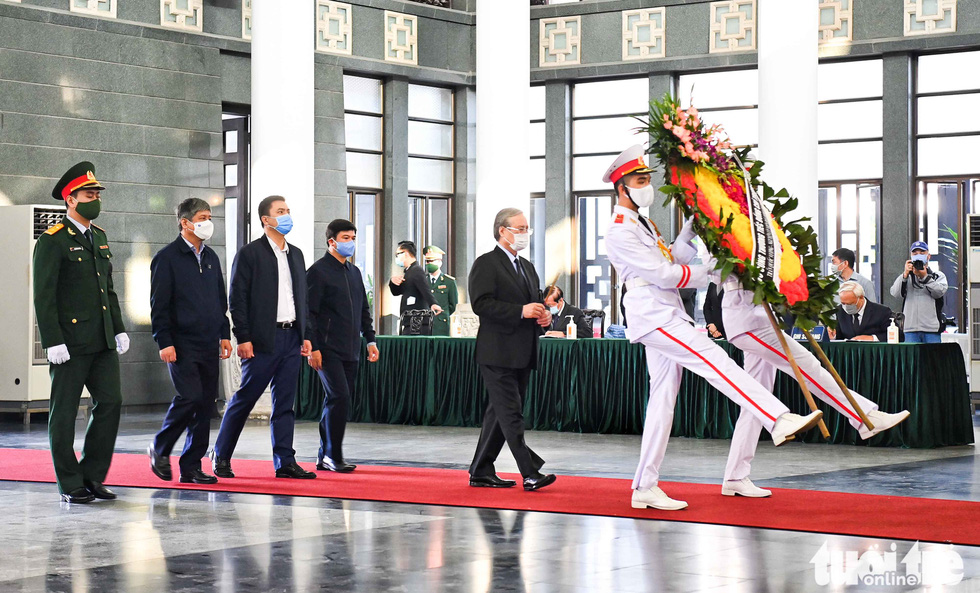 Lễ viếng nguyên Phó thủ tướng Trương Vĩnh Trọng tại Bến Tre và Hà Nội - Ảnh 14.