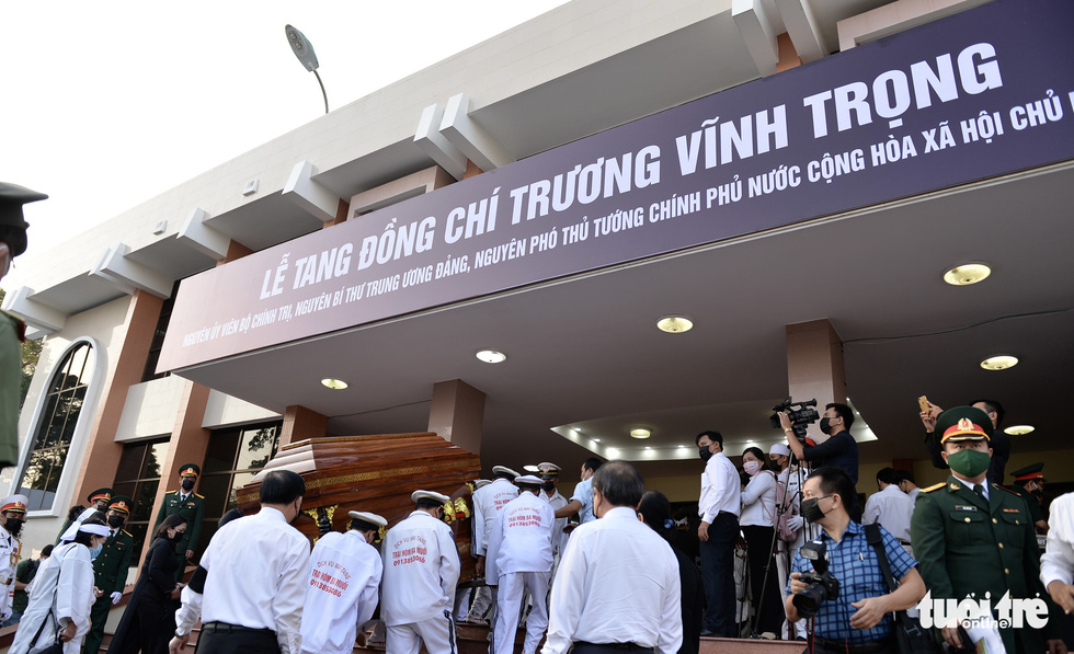 Lễ viếng nguyên Phó thủ tướng Trương Vĩnh Trọng tại Bến Tre và Hà Nội - Ảnh 10.