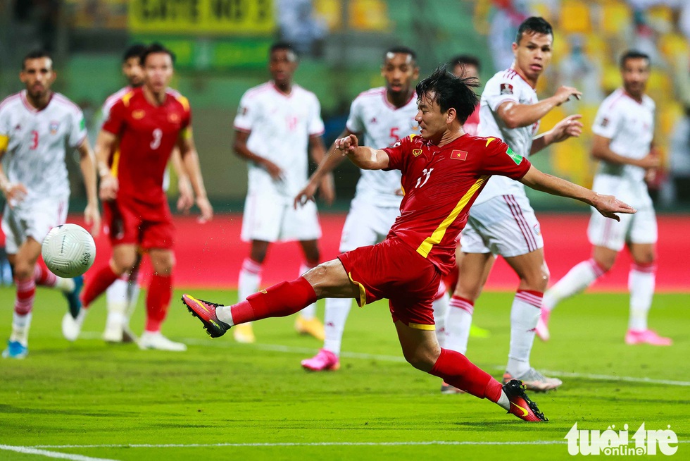 Minh Vương không chỉ kiến tạo, mà còn ghi bàn trong trận Việt Nam - UAE - Ảnh 5. Minh Vương không chỉ kiến tạo, mà còn ghi bàn trong trận Việt Nam - UAE - Ảnh 5.