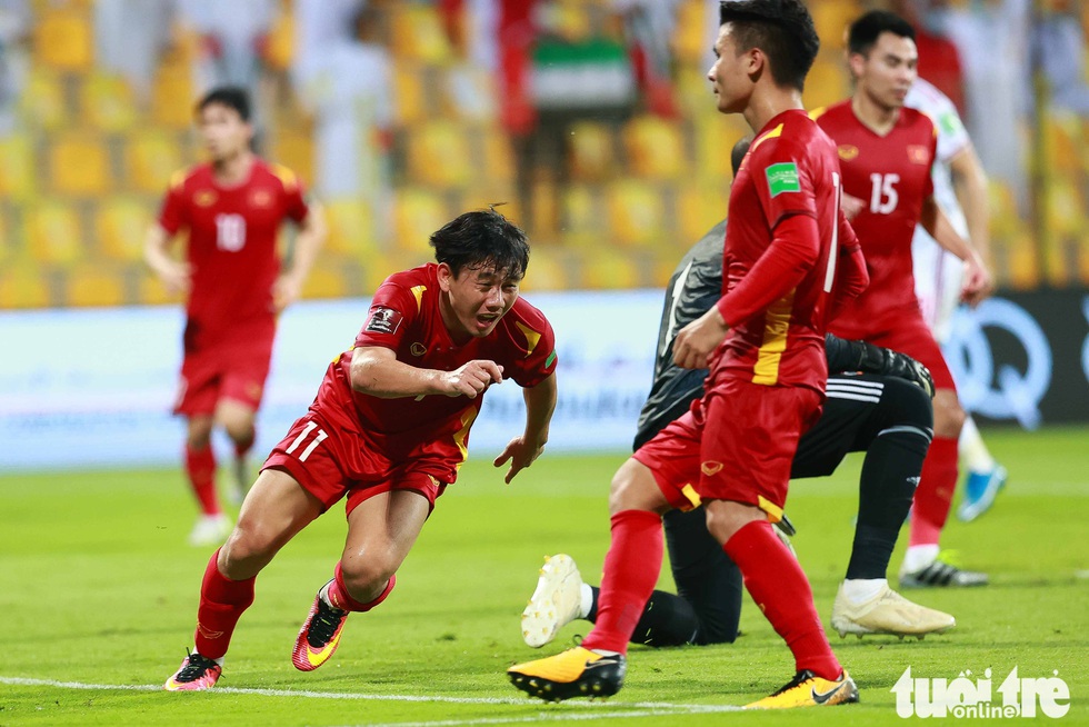 Minh Vương không chỉ kiến tạo, mà còn ghi bàn trong trận Việt Nam - UAE - Ảnh 7. Minh Vương không chỉ kiến tạo, mà còn ghi bàn trong trận Việt Nam - UAE - Ảnh 7.