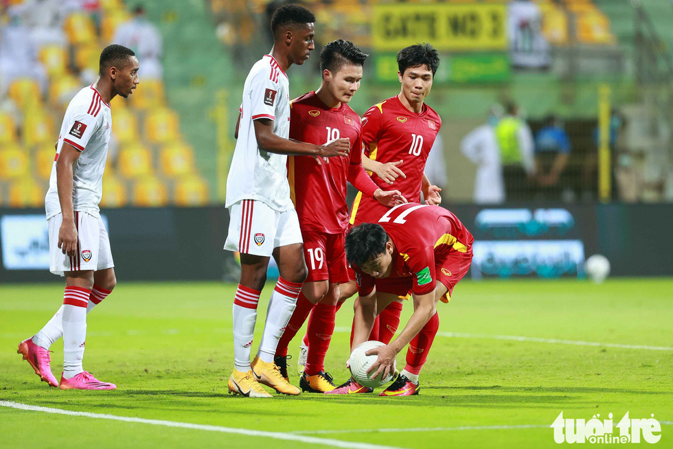 Minh Vương không chỉ kiến tạo, mà còn ghi bàn trong trận Việt Nam - UAE - Ảnh 9. Minh Vương không chỉ kiến tạo, mà còn ghi bàn trong trận Việt Nam - UAE - Ảnh 9.