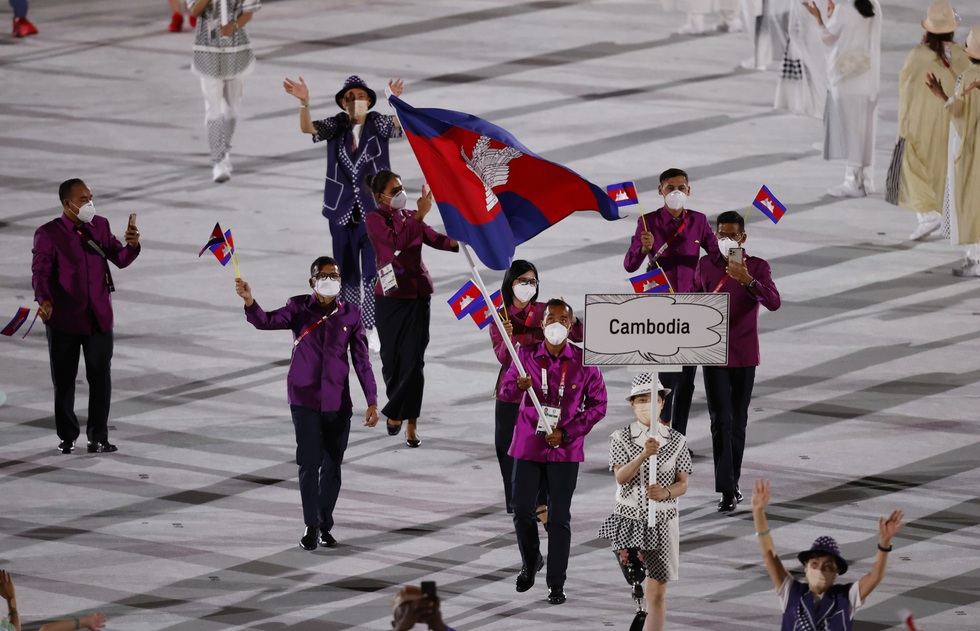 Đài lửa đã được thắp sáng, Olympic 2020 chính thức khai mạc - Ảnh 23. Đài lửa đã được thắp sáng, Olympic 2020 chính thức khai mạc - Ảnh 23.