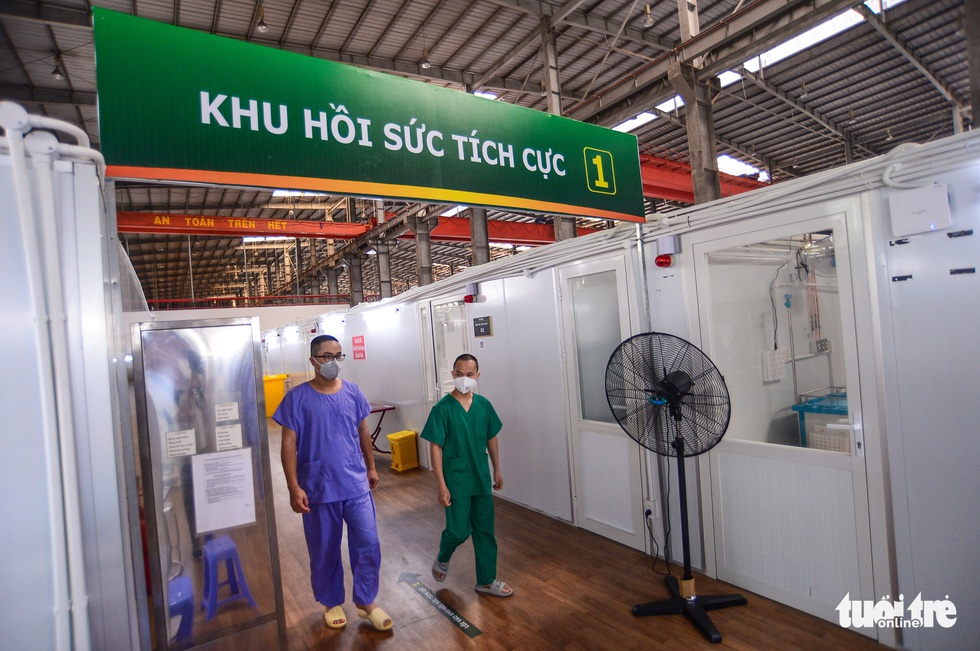 Trung tâm Hồi sức cấp cứu 500 giường sẵn sàng đi vào hoạt động - Ảnh 5. Trung tâm Hồi sức cấp cứu 500 giường sẵn sàng đi vào hoạt động - Ảnh 5.