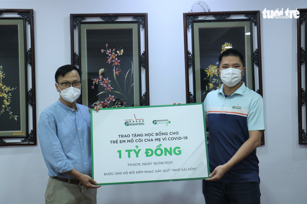 Công ty cổ phần GREENFEED Việt Nam tặng 1 tỉ đồng cho trẻ em mồ côi vì COVID-19 - Ảnh 2.