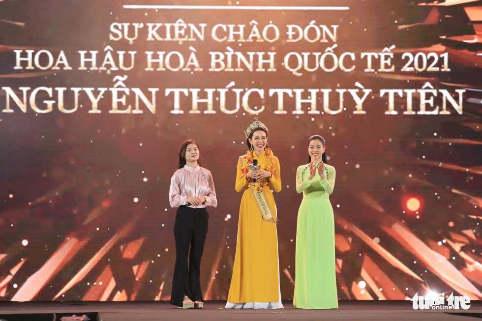 Hoa hậu Nguyễn Thúc Thùy Tiên: Sẽ cố gắng hết sức để có một nhiệm kỳ đáng tự hào - Ảnh 2.