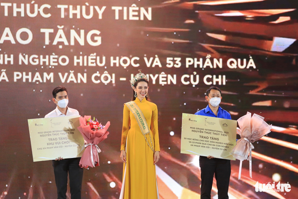 Hoa hậu Nguyễn Thúc Thùy Tiên: Sẽ cố gắng hết sức để có một nhiệm kỳ đáng tự hào - Ảnh 4.