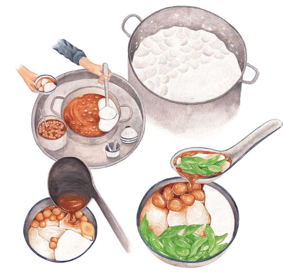 Đưa ẩm thực Việt ra thế giới qua tranh vẽ - Ảnh 2.