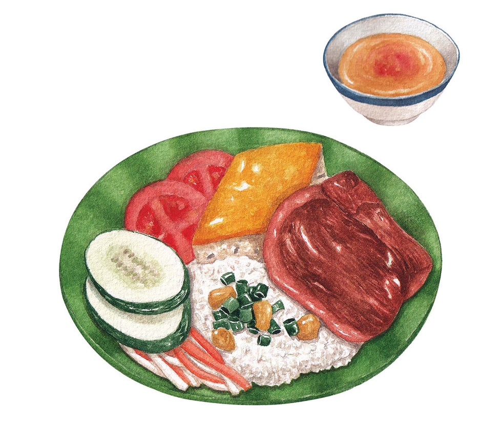 Đưa ẩm thực Việt ra thế giới qua tranh vẽ - Ảnh 4.