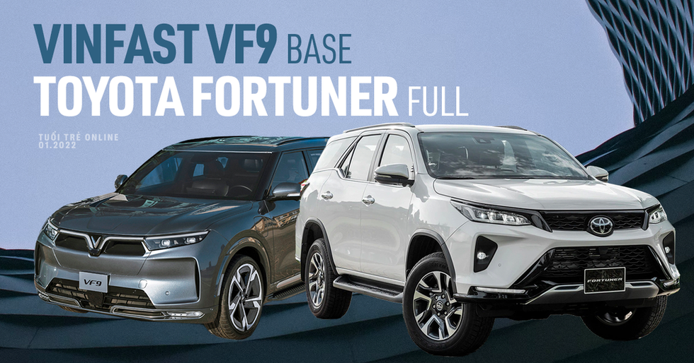 Cùng giá 1,4 tỉ đồng, mua Toyota Fortuner luôn hay chờ VinFast VF9 mở bán tại Việt Nam? - Ảnh 1.