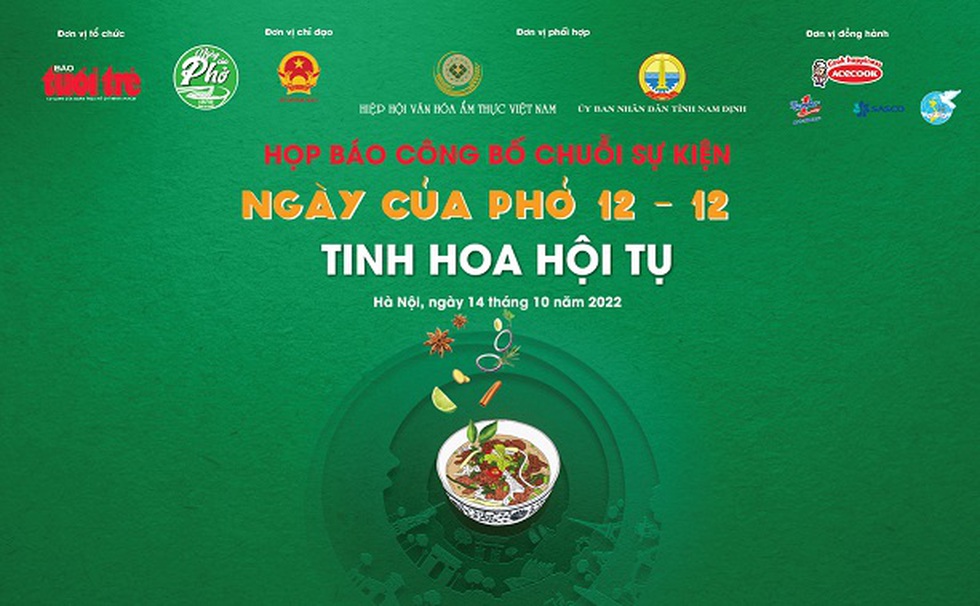 Chuỗi sự kiện Ngày của phở 12-12: Tinh hoa hội tụ - Ảnh 6. Chuỗi sự kiện Ngày của phở 12-12: Tinh hoa hội tụ - Ảnh 6.