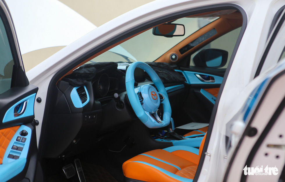 Mazda3 độ dàn âm thanh, ánh sáng hơn 350 triệu đồng của người chơi xe Đà Nẵng - Ảnh 8.