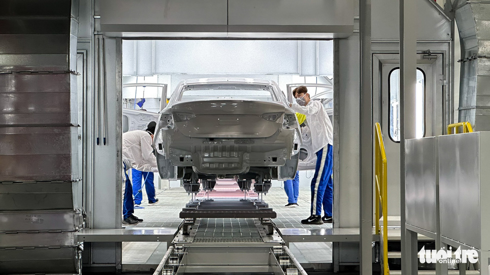 Bên trong nhà máy Hyundai Thành Công số 2: Xuất xưởng 11 xe/giờ, kỳ vọng hết khan xe - Ảnh 7.