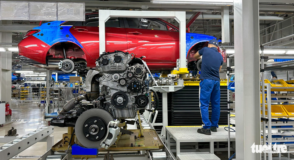 Bên trong nhà máy Hyundai Thành Công số 2: Xuất xưởng 11 xe/giờ, kỳ vọng hết khan xe - Ảnh 10.