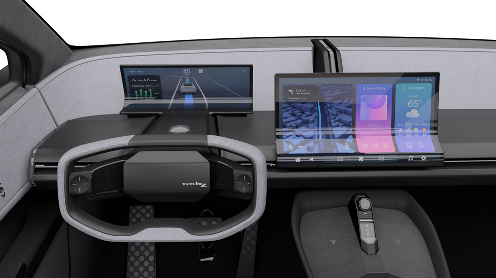Toyota nhá hàng SUV điện mới toanh: Màn hình gấp, nhiều điểm thiết kế lạ mắt - Ảnh 2.