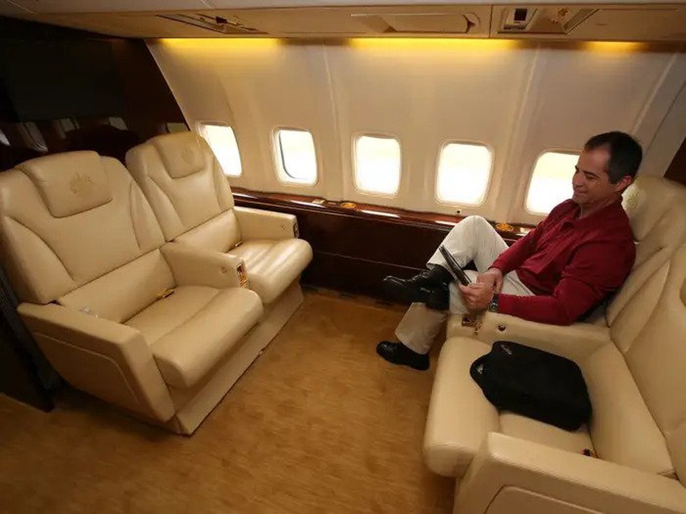 Bên trong chiếc Trump Force One: Dinh thự trên không của cựu tổng thống Donald Trump - Ảnh 23. Bên trong chiếc Trump Force One: Dinh thự trên không của cựu tổng thống Donald Trump - Ảnh 23.