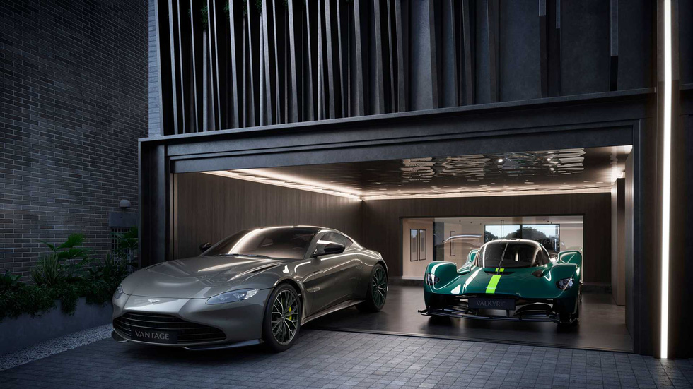 Aston Martin thiết kế căn hộ siêu sang cho nhà giàu mê xe: Có garage lớn, hầm rượu, rạp phim - Ảnh 14.