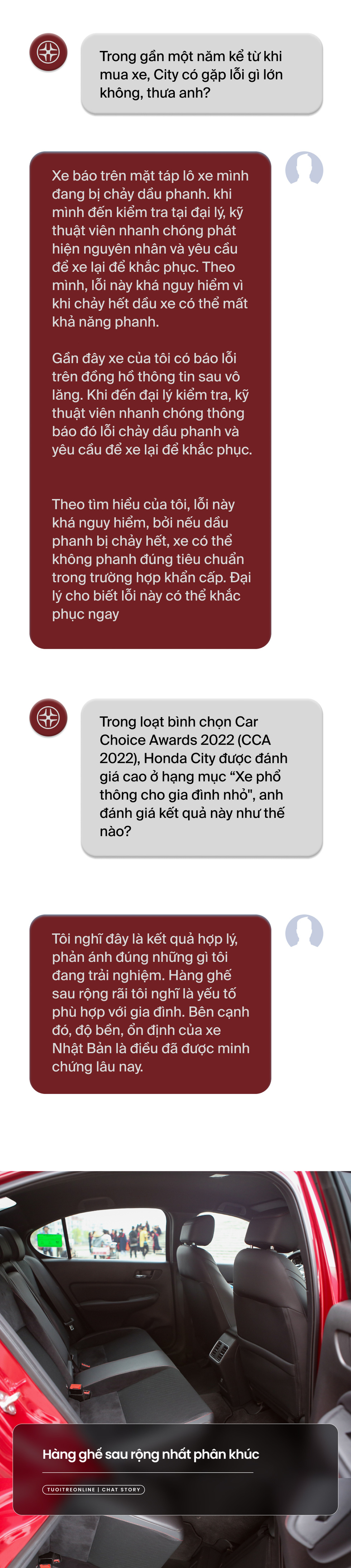 Chủ xe Honda City: ‘Ồn nhưng rộng, thậm chí hơn ô tô phân khúc trên - Ảnh 3.