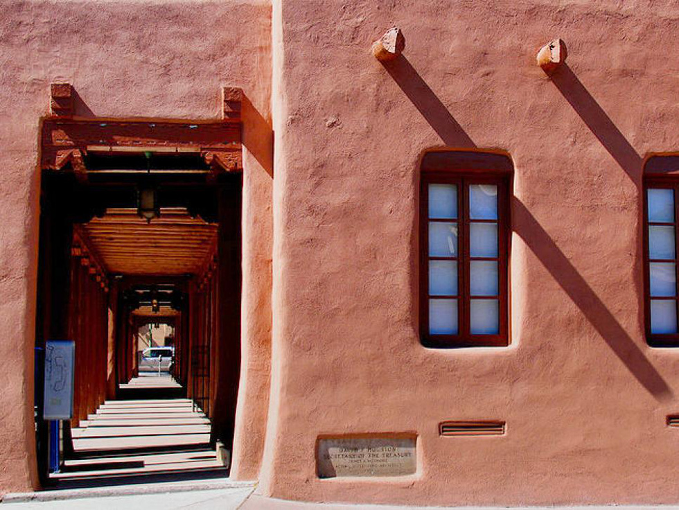 Những ngôi nhà pueblo hồi sinh ở Santa Fe - Ảnh 4.