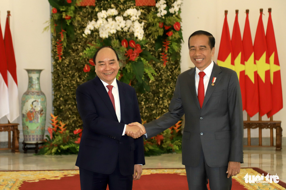 Indonesia bắn 21 phát đại bác chào đón Chủ tịch nước Nguyễn Xuân Phúc - Ảnh 6.