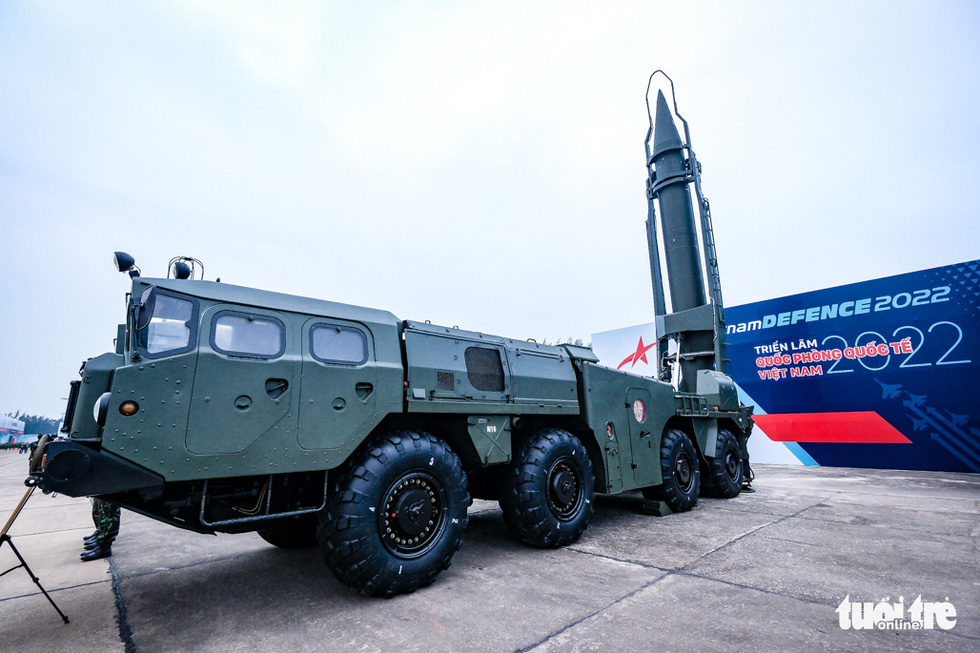 Cận cảnh vũ khí quân sự hiện đại tại Triển lãm Quốc phòng quốc tế Việt Nam 2022 - Ảnh 3.
