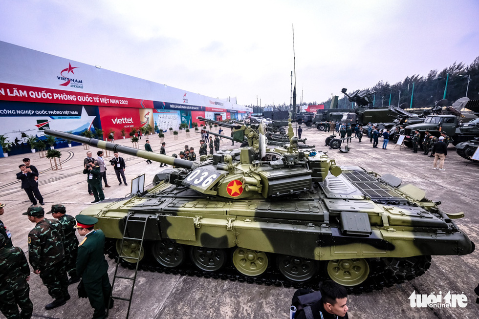 Cận cảnh vũ khí quân sự hiện đại tại Triển lãm Quốc phòng quốc tế Việt Nam 2022 - Ảnh 1.