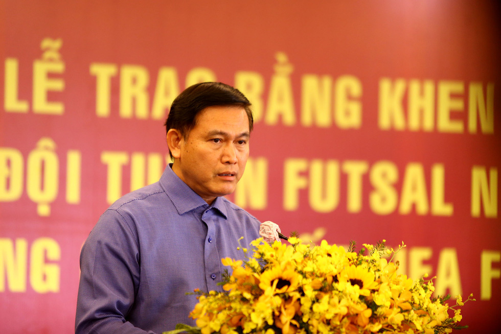 Tuyển futsal Việt Nam nhận bằng khen của Thủ tướng Chính phủ - Ảnh 4.