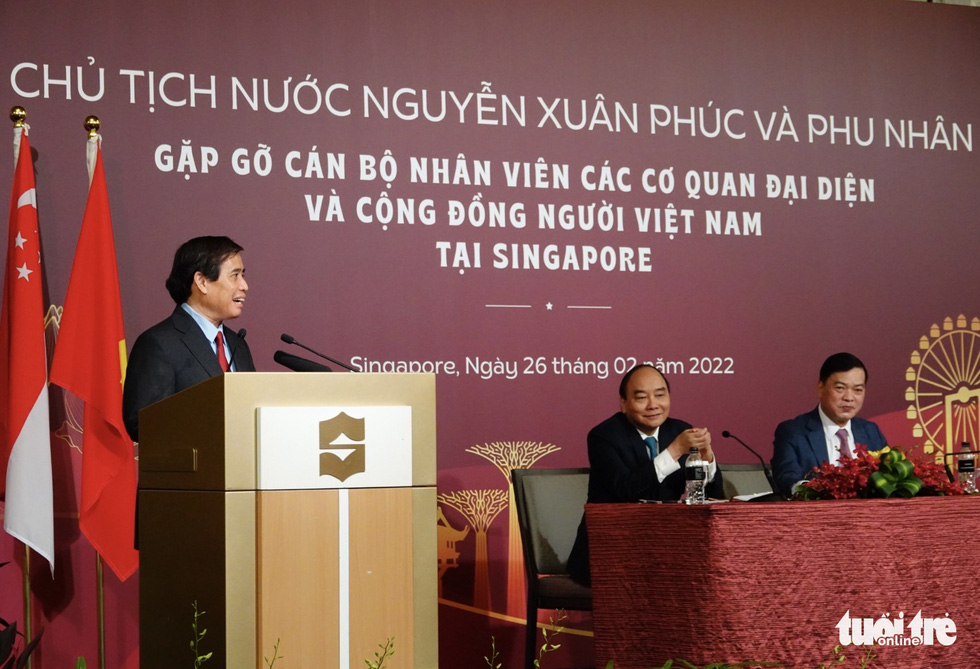 Chủ tịch nước Nguyễn Xuân Phúc: Kiều bào Việt Nam ở Singapore làm hai nước đều tự hào - Ảnh 2.
