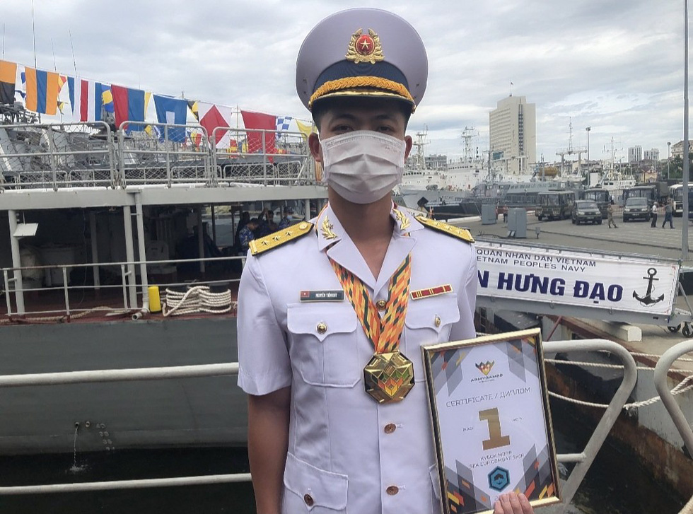Gương mặt trẻ Việt Nam: Làm chủ chiến hạm hiện đại, chinh phục đấu trường Army Games - Ảnh 3.