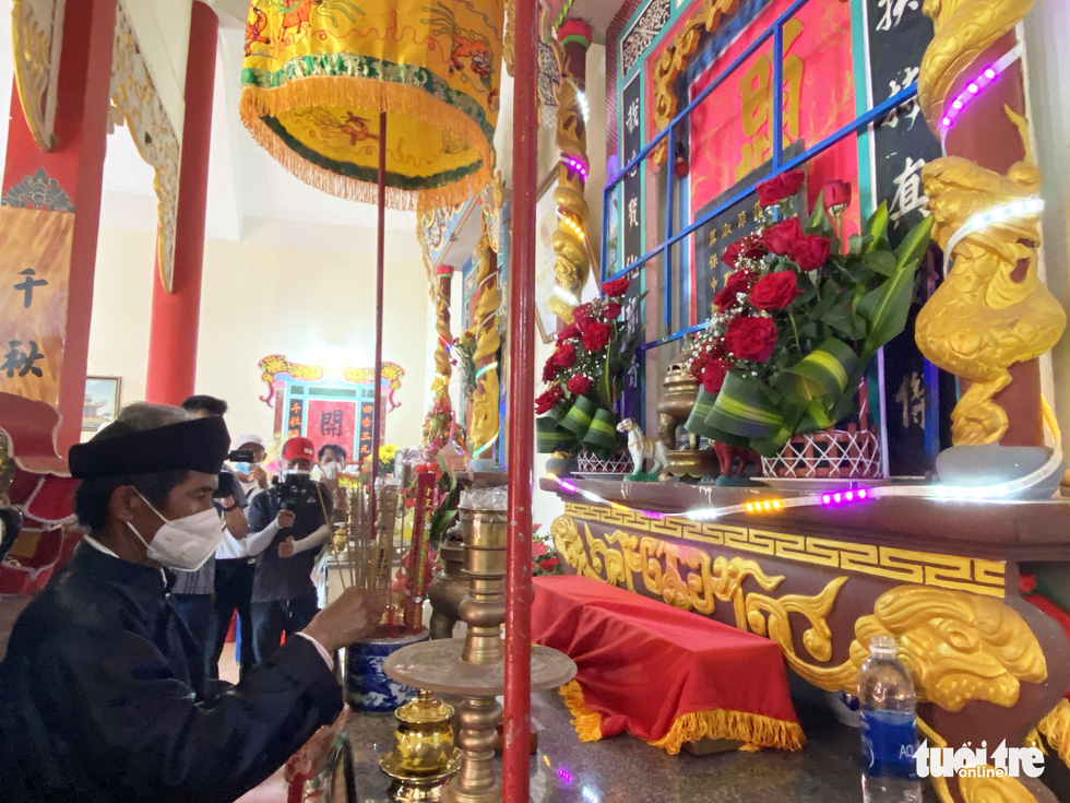 Độc đáo lễ rước sắc, rước nước ở lễ hội Bà Thu Bồn - Ảnh 10.