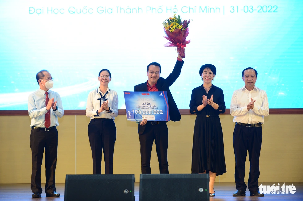 JobWay nhận giải đặc biệt của Tuổi Trẻ Golf Tournament for Start-up - Ảnh 16.