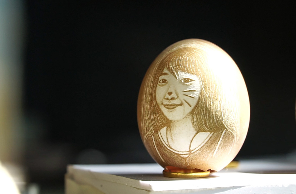 9X turns eggshells into enchanting works of art - Photo 4.