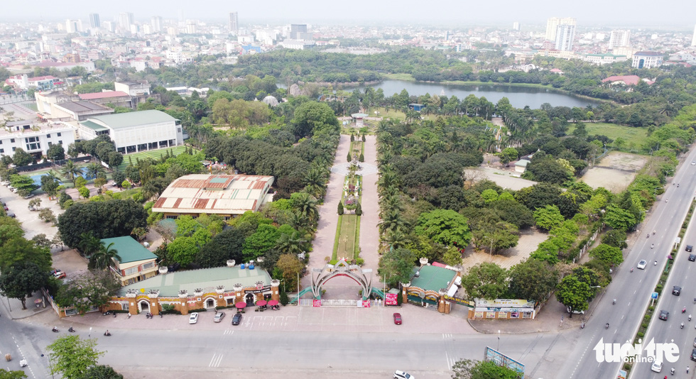 Cảnh hoang vắng ở công viên lớn nhất Nghệ An - Ảnh 1.