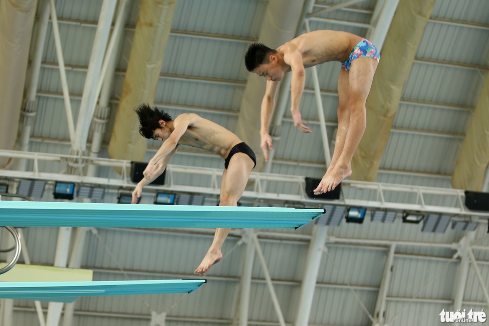 Chỉ có hơn một tháng tập luyện, nhảy cầu Việt Nam mơ gì ở SEA Games 31? - Ảnh 2. Chỉ có hơn một tháng tập luyện, nhảy cầu Việt Nam mơ gì ở SEA Games 31? - Ảnh 2.