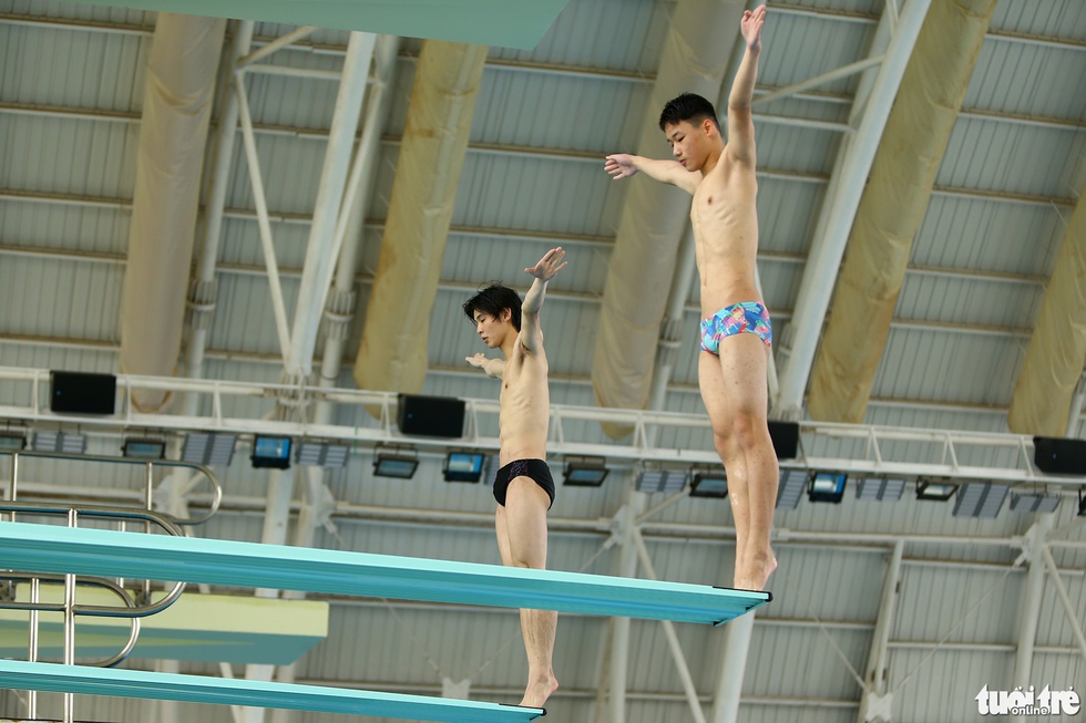 Chỉ có hơn một tháng tập luyện, nhảy cầu Việt Nam mơ gì ở SEA Games 31? - Ảnh 1. Chỉ có hơn một tháng tập luyện, nhảy cầu Việt Nam mơ gì ở SEA Games 31? - Ảnh 1.