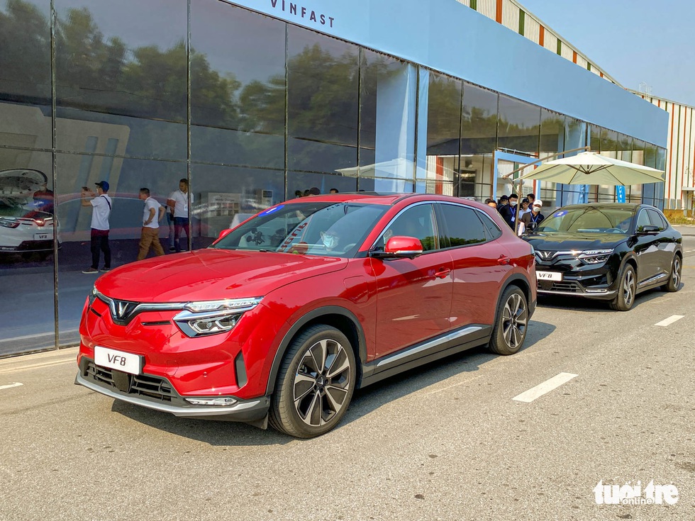 Chi tiết VinFast VF8 tại Việt Nam: Nhiều bất ngờ về hoàn thiện - Ảnh 3. Chi tiết VinFast VF8 tại Việt Nam: Nhiều bất ngờ về hoàn thiện - Ảnh 3.
