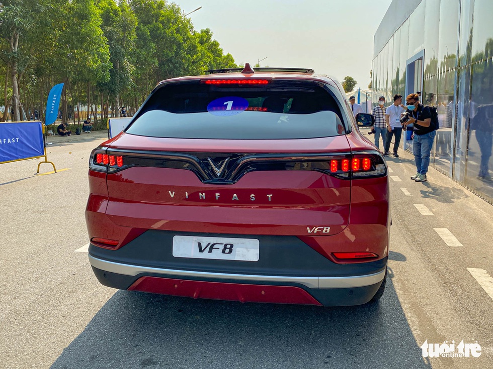 Chi tiết VinFast VF8 tại Việt Nam: Nhiều bất ngờ về hoàn thiện - Ảnh 4. Chi tiết VinFast VF8 tại Việt Nam: Nhiều bất ngờ về hoàn thiện - Ảnh 4.