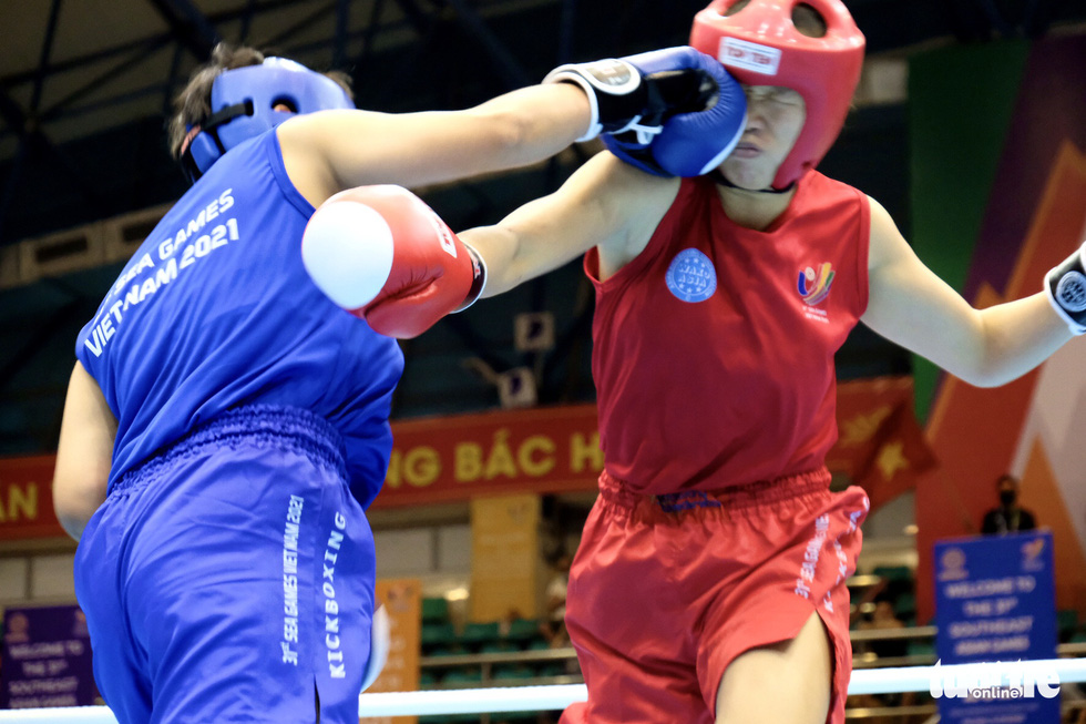 Việt Nam có 5 vận động viên đoạt vé tranh huy chương vàng kickboxing SEA Games 31 - Ảnh 6.