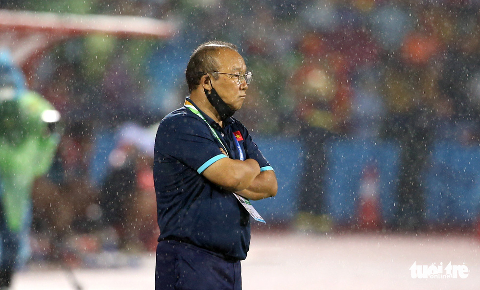 Những khoảnh khắc không hài lòng của ông Park ở trận gặp U23 Timor Leste - Ảnh 6.
