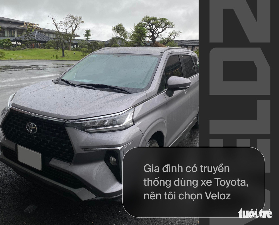 Từng mua 4 chiếc Toyota, chủ nhà hàng Huế chốt Veloz dù giá kèm lạc - Ảnh 1.