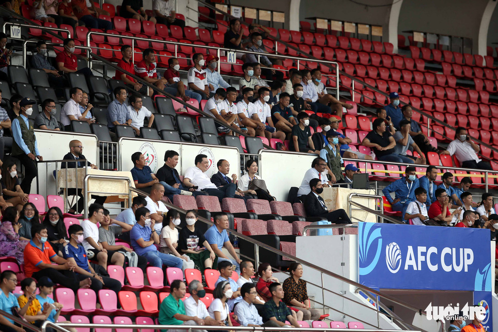 Sân Thống Nhất đìu hiu ngày Viettel đá mở màn AFC Cup 2022 - Ảnh 2.