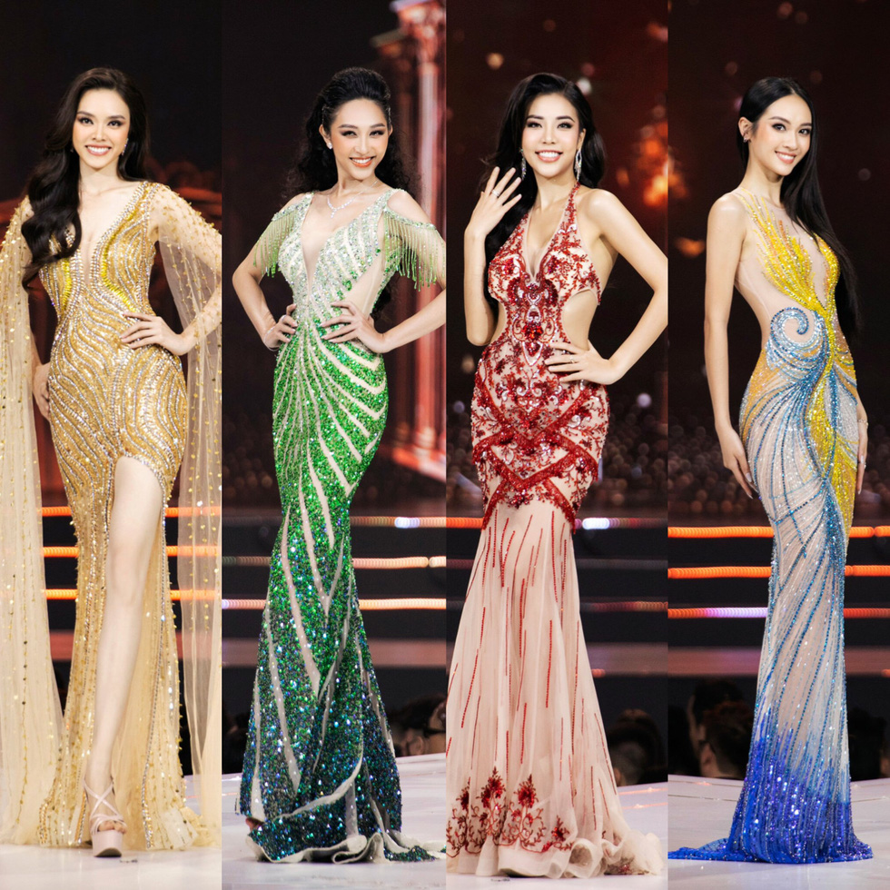 Chung kết Hoa hậu Hoàn vũ Việt Nam 2022: Saumàn diễn bikini, gọi tên top 10-Ản h10.