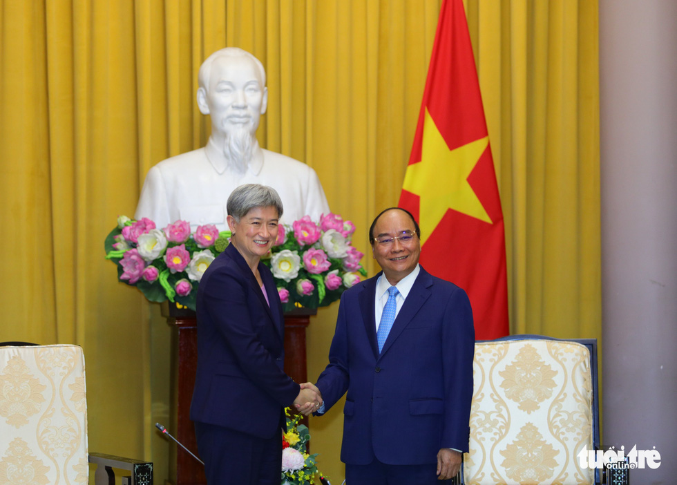 Ngoại trưởng Úc: Thật tuyệt vời khi ở Việt Nam - Ảnh 1.