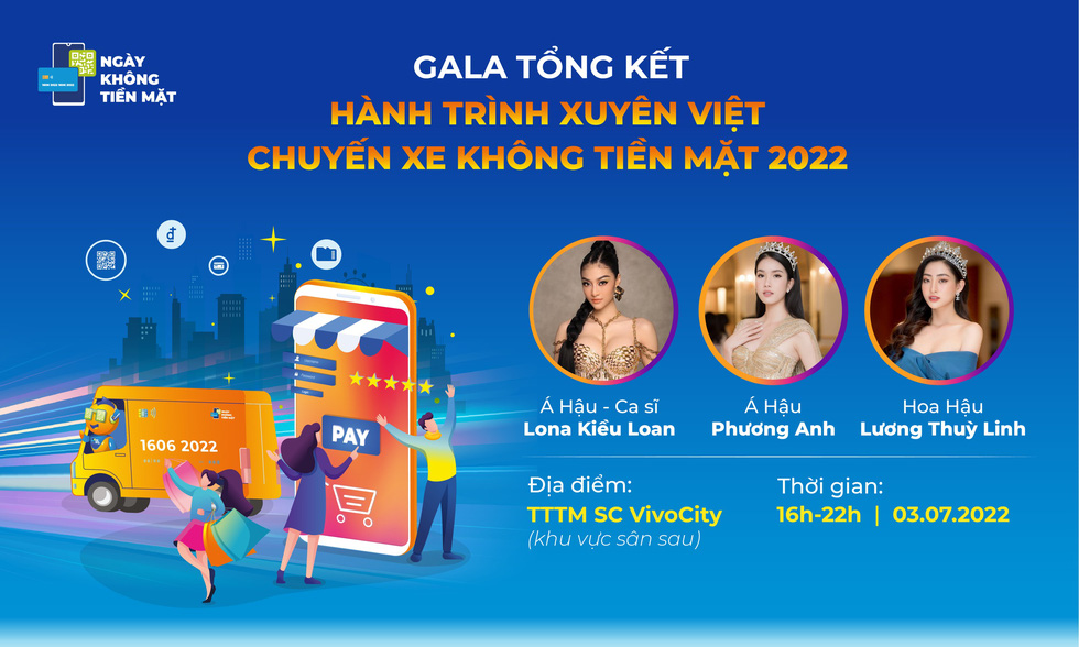 Gala tổng kết hành trình xuyên Việt chuyến xe Không tiền mặt tại điểm cuối TP.HCM - Ảnh 14.